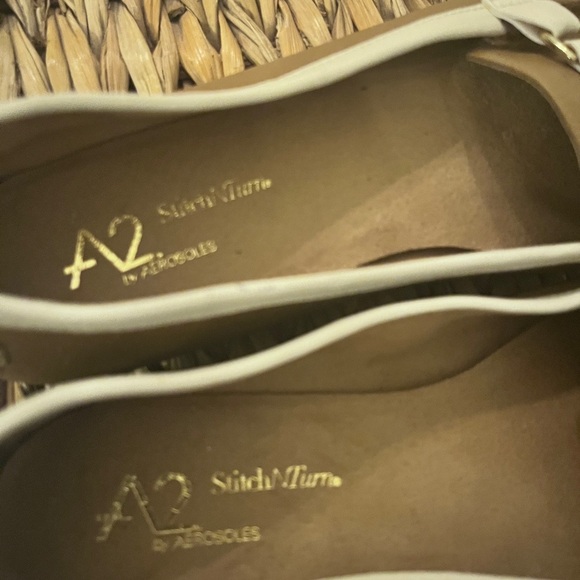 Stylish   M2  Stitch & Turn LoafersTan and White - Picture 11 of 14